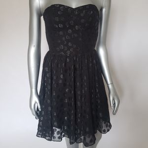 Vintage Guess Prom Dress Black Size 6